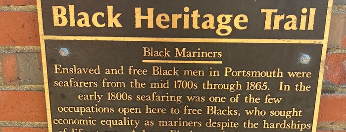 Portsmouth Black Heritage Trail is one of FourSquare Badges.