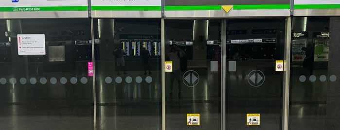 Changi Airport MRT Station (CG2) is one of 2022 12월 싱가포르.
