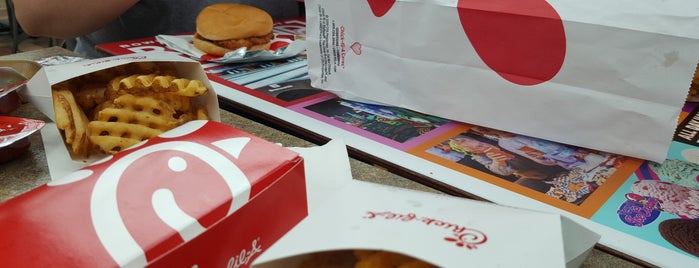 Chick-fil-A is one of Places tried: recommend.