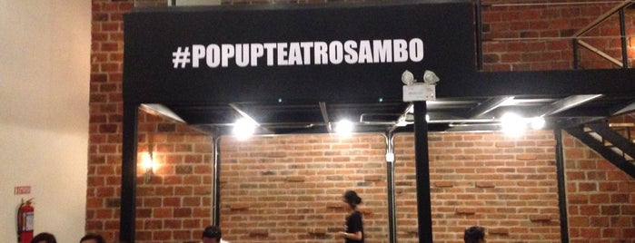 Pop Up Teatro Café Sambo is one of Tempat yang Disukai Fer.
