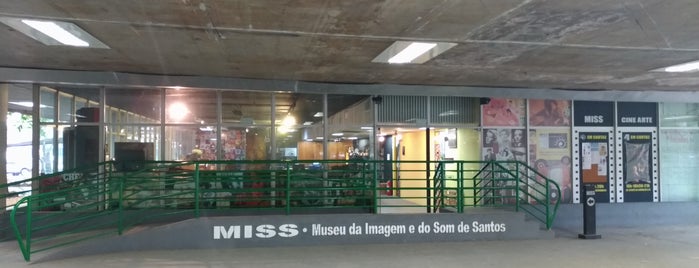 Museo de Imagen y Sonido de Santos (MISS) is one of lugares à conhecer.