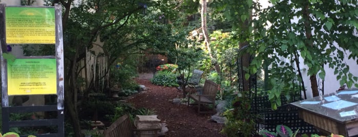 Creative Little Garden is one of NYC Secret Gardens.