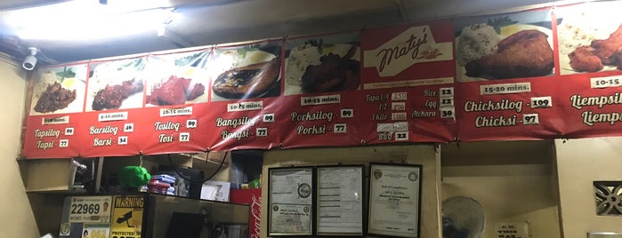 Maty's is one of Manila.