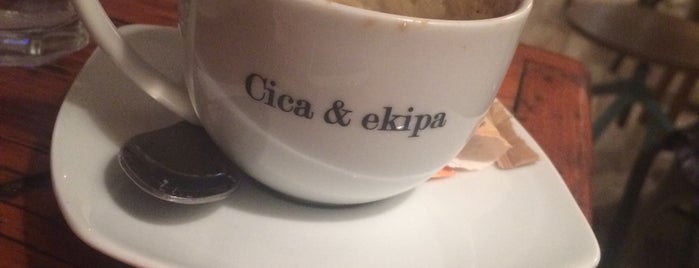 Cica & ekipa is one of Belgrade Coffee Shops.