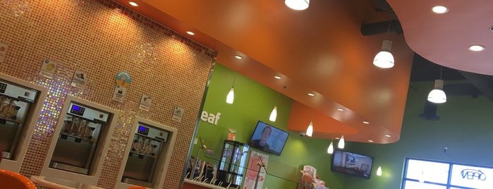 Orange Leaf Frozen Yogurt is one of Colorado Favs.