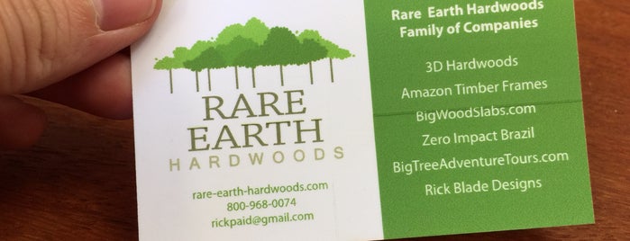 Rare Earth Hardwoods is one of Locais curtidos por Ryan.