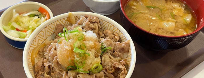 Sukiya is one of 広島 食事処.