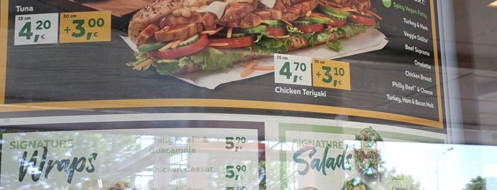 SUBWAY is one of Subway.
