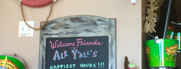 All Y'all's Bar & Grill is one of Posti che sono piaciuti a Tom.