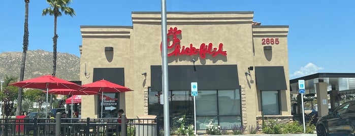 Chick-fil-A is one of Riverside.