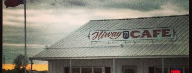 Hiway 77 Cafe is one of Texas Restaurants Known for a menu item.