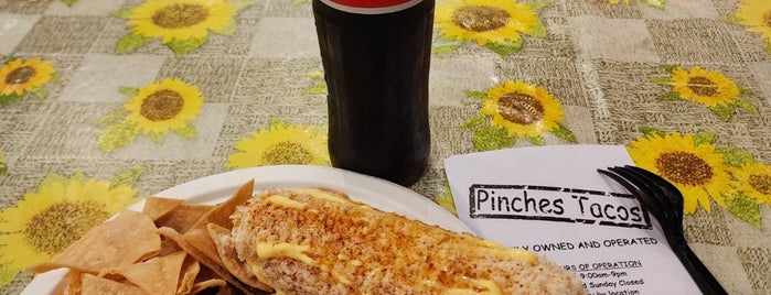 Pinches Tacos is one of DTLA.