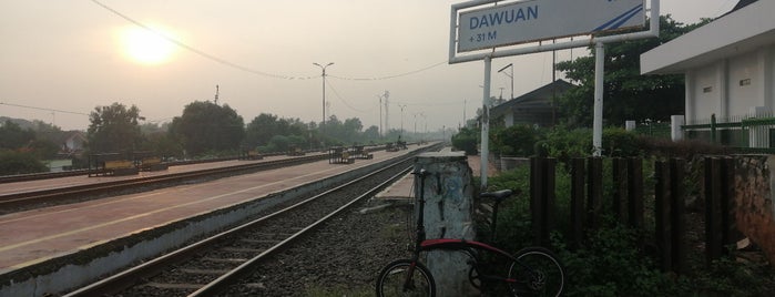 Stasiun Dawuan is one of Train Station in Java.