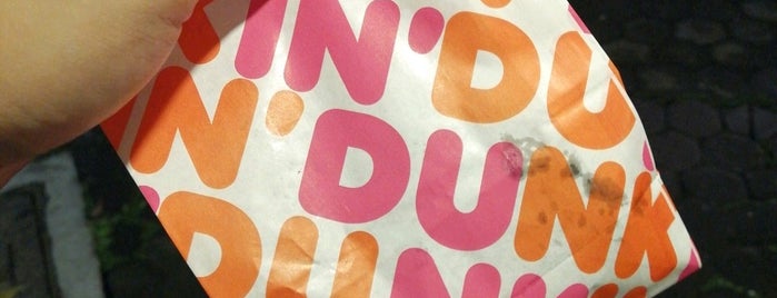 Dunkin' is one of My favorite places.