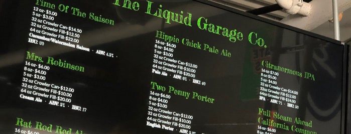 The Liquid Garage Co. is one of Daniel 님이 좋아한 장소.