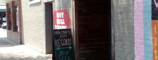 Arrow's Aim Records is one of สถานที่ที่ Lindsay ถูกใจ.
