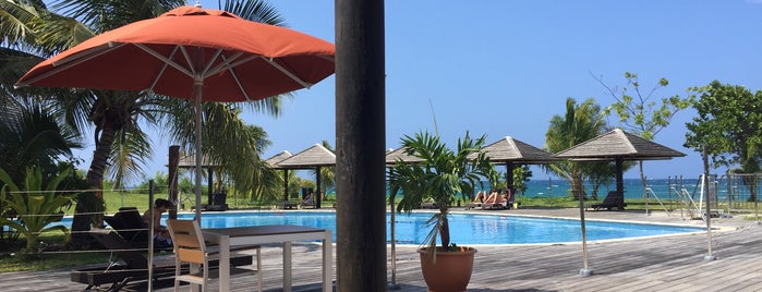 Tieti Tera Beach Resort Poindimie is one of Locais curtidos por Trevor.