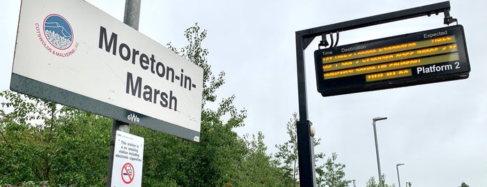 Moreton-in-Marsh Railway Station (MIM) is one of UK.