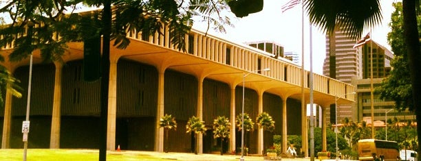 Hawaii State Capitol is one of All Caps.