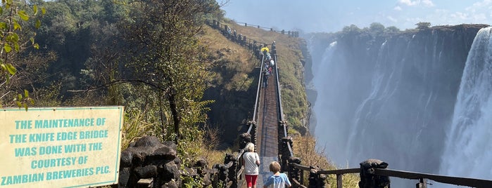 Knife Edge Bridge is one of Victoria Falls.
