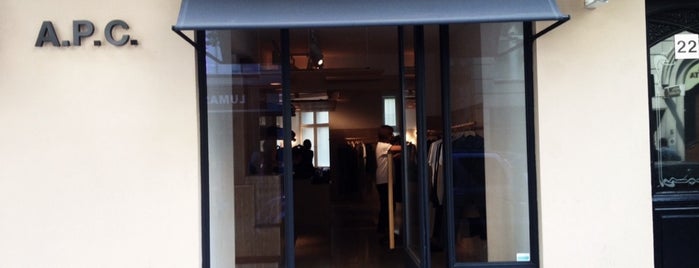 A.P.C Store is one of Berlin.