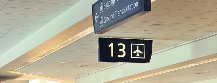 Gate 13 is one of Airports.