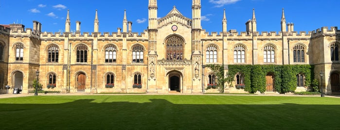 Corpus Christi College is one of Cambridge UK.
