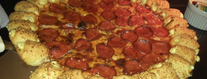 Pizza Hut is one of my homee.