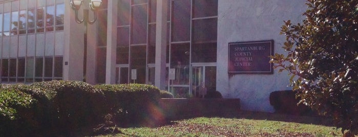 Spartanburg County Judicial Center is one of Lieux qui ont plu à Jeremy.