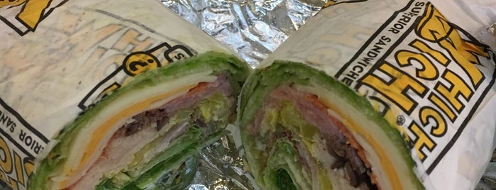 Which Wich? Superior Sandwiches is one of Favorite Places James & I Eat At.