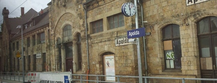 Bahnhof Apolda is one of Bf's Thüringen (Nord).