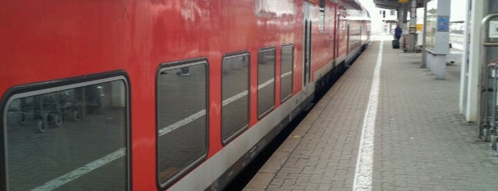 Würzburg Hauptbahnhof is one of Bahnhöfe mit Yorms's Check-in Special.