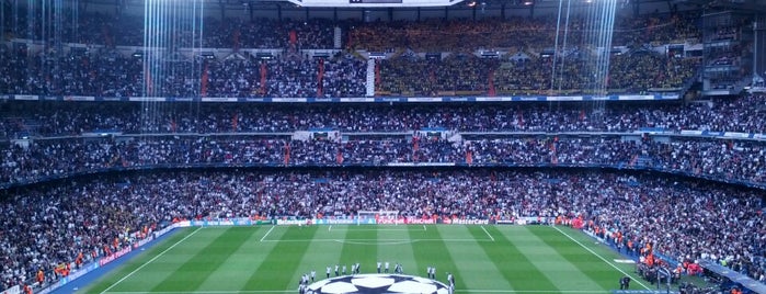 Santiago Bernabéu Stadyumu is one of Madrid.