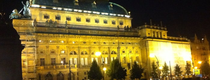 Národní divadlo is one of Prague.