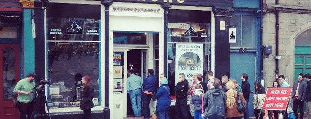 Avalanche Records is one of Edinburgh.