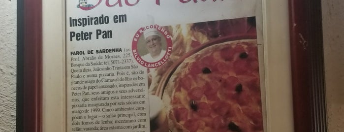 Farol de Sardenha is one of Pizzas!.