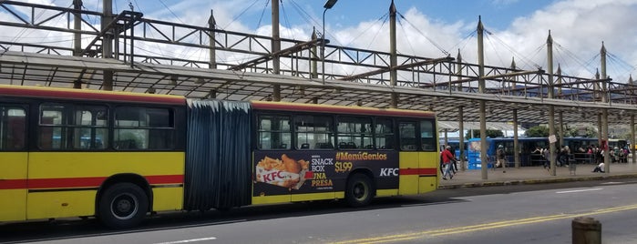 Metrobus: La Ofelia is one of Quito / Ecuador.