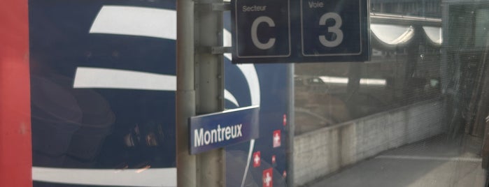 Gare de Montreux is one of Trip to Switzerland.