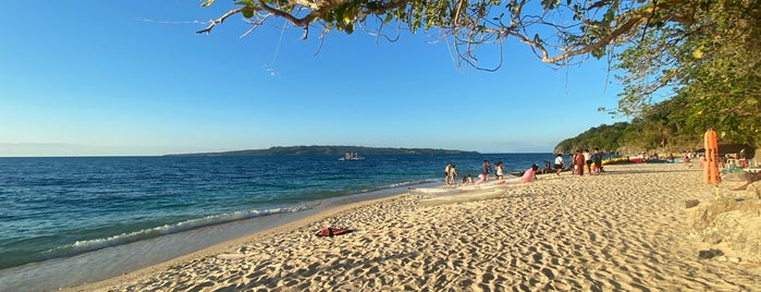 Puka Beach is one of Philippines/ Boracay.