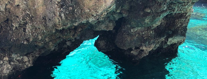 Green Grotto is one of Capri.