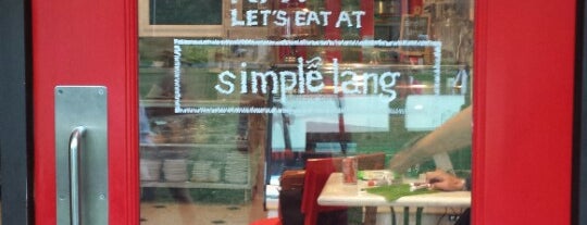 Simple Lang is one of Lieux qui ont plu à Karen.