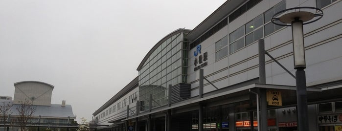 Komatsu Station is one of 北陸本線.