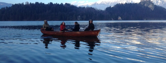 Boats On Lake Bled is one of Best places to visit in & around Bled.