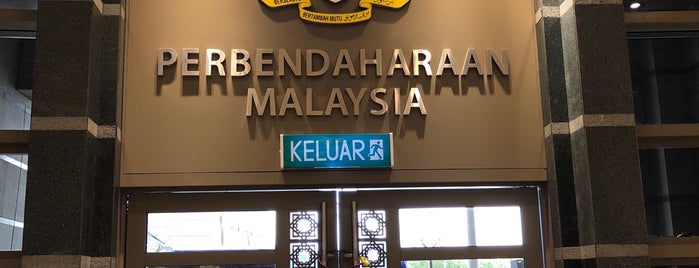 Ministry of Finance (Perbendaharaan Malaysia) is one of @Cyberjaya/Putrajaya #1.