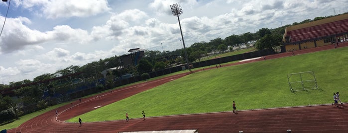 Jakabaring Athletic Stadium is one of track.