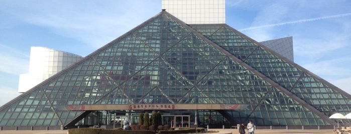 Rock & Roll Hall of Fame is one of Cleveland Favorites.