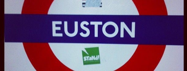 Euston London Underground Station is one of London, England.