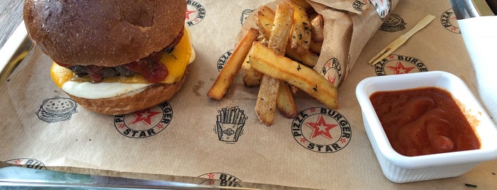 Pizza Burger Star is one of Prága.