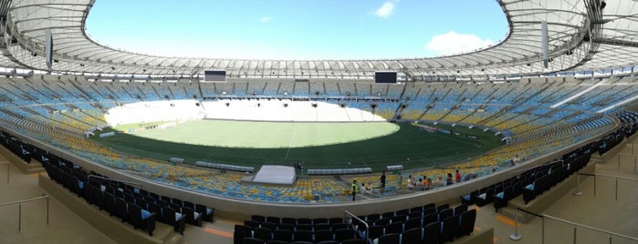 Estádio Jornalista Mário Filho (Maracanã) is one of 2014 FIFA World Cup.