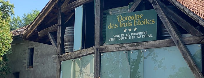 Domaine des Trois Etoiles is one of Geneva wineries.